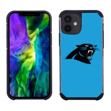 PBG NFL Carolina Panthers Textured Case for iPhone 12 & 12 Pro (6.1")