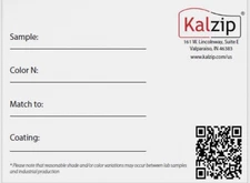 1000 Custom Printed Roll Mailing Labels, Blockout Material, 2 ink colors 4" x 3"