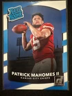 2017 Panini Donruss - Rated Rookie Patrick Mahomes II #327 (RC)