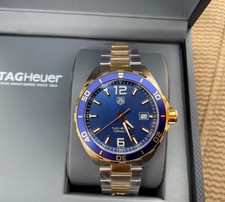 TAG Heuer Formula 1 41mm Quartz Bicolour Mens Blue Watch WAZ1120.BB0879 Quartz