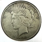 1922 $1 Silver Peace Dollar (89377)