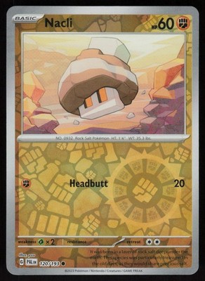 Nacli - Common SV02: Paldea Evolved 120/193 NM Reverse Holo
