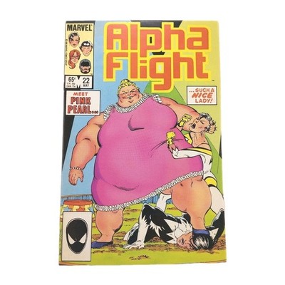 Alpha Flight #22 VF+ Marvel 1985 1st App Pink Pearl -Buy 5 Get 1 FREE