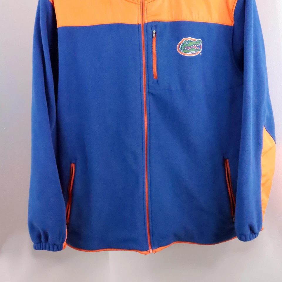 GS Genuine Stuff Men’s L Florida Gators Football Full Zip Fleece Jacket 2012 - Image 3 of 4