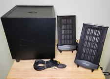 Monsoon MM-700 Flat Panel Planar-Magnetic Speakers w/ Subwoofer – Tested – Rare