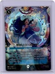 Disney Lorcana What Else Can I Do? 237/204 Enchanted Wilds Unknown