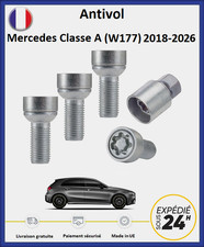 FARAD 4x Antivol Radschrauben für Mercedes Klasse A (W177) 2018-2026 14mm x 1,5