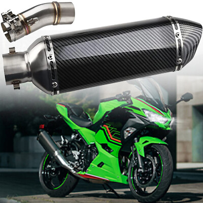Exhaust Muffler Pipe For Kawasaki Z400 ninja 400 2018-2023 Removable DB killer