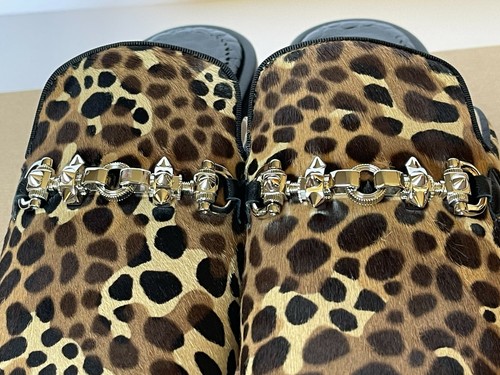 leopard print red bottoms