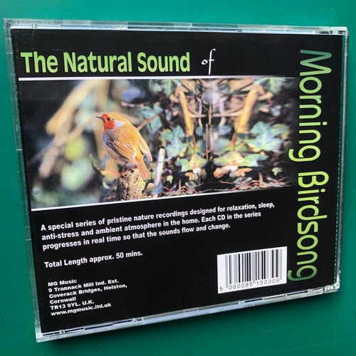 Medwyn Goodall MORNING BIRDSONG Natural Sounds CD Relaxation Sleep Anti-Stress - Picture 2 of 11