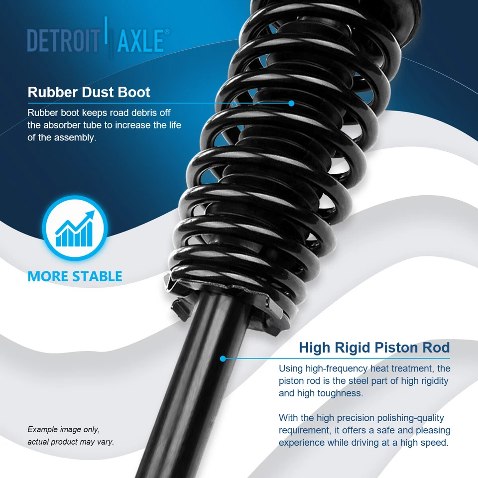 Kit de brazos de control inferiores superiores de puntales delanteros de 14 piezas para Honda Accord 1998-2002 de 4 cilindros Foto 4 de 4