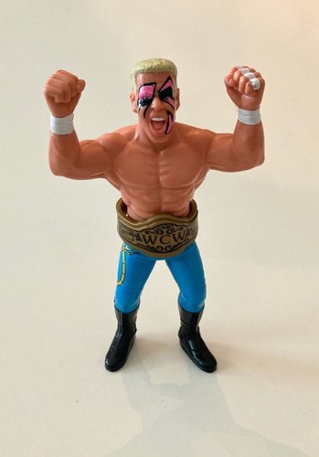 STING WCW  Figure Galoob 1990 Loose with Belt and ...