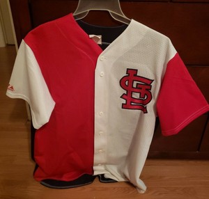 cardinals button up jersey