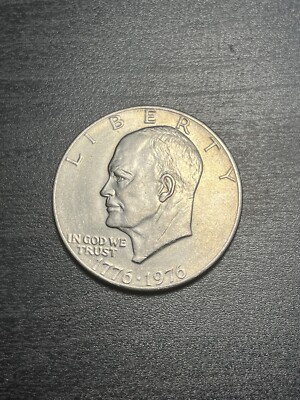 1776-1976 EISENHOWER Liberty Bell Moon One Dollar US Bicentennial Coin. EUR 750,00 - IT - Foto 4