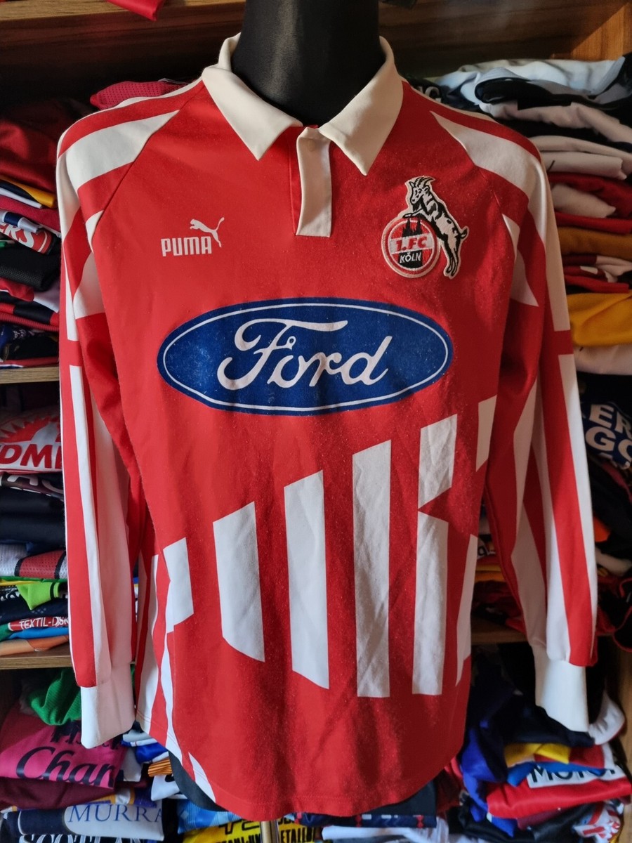 5 1 FC Koln 1994/1995 Trikot Gr. XL Spiel Shirt Jersey (y756