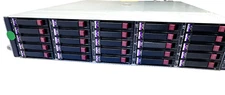 HP MSA-70 418800-B21 SAS-2 2U 25 Bay External SFF JBOD  Disk Array  & Caddies