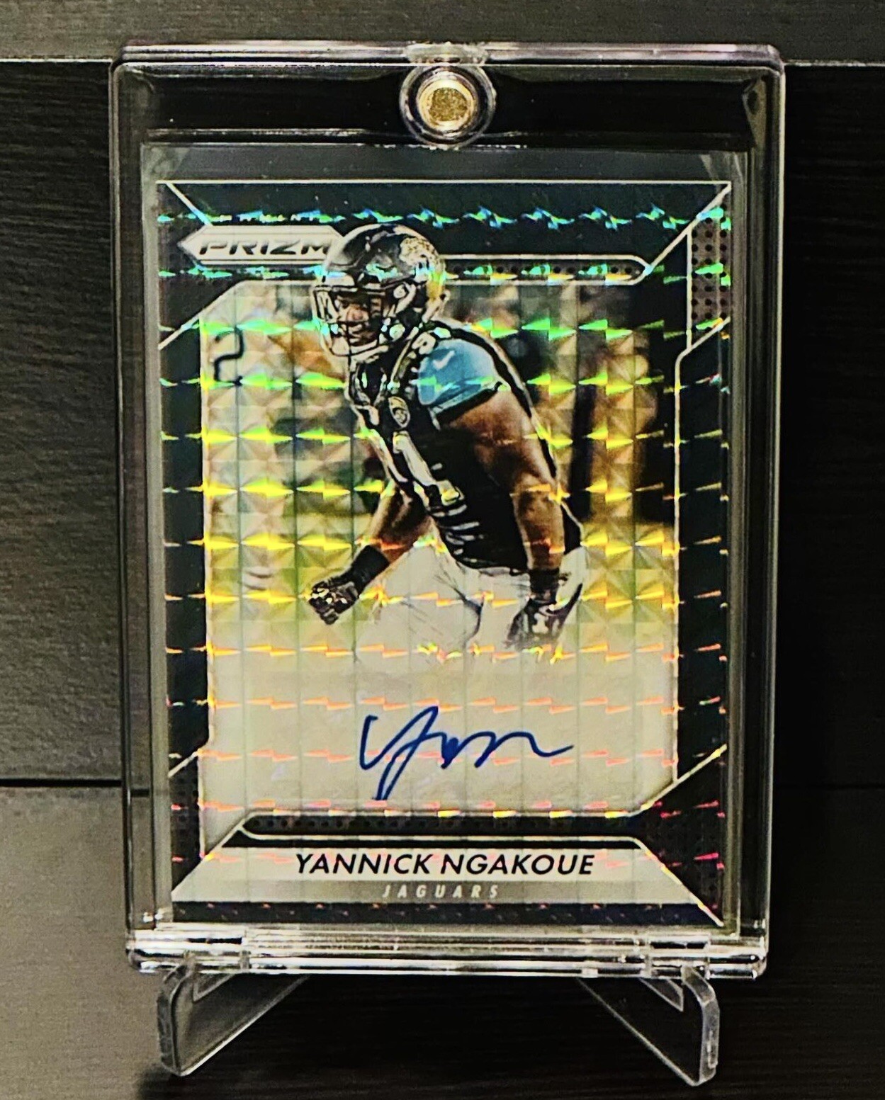 2016 Panini Prizm Yannick Ngakoue Black Finite Rookie Auto SSP 1/1 Jaguars 🔥🔥