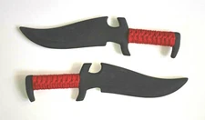 Double Dagger Kenpo Knife Trainer Training Knives Kempo Martial Art