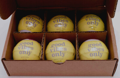 Bath & Body Works Vanilla Coconut Bath Fizzy Bomb Soak Set of 6