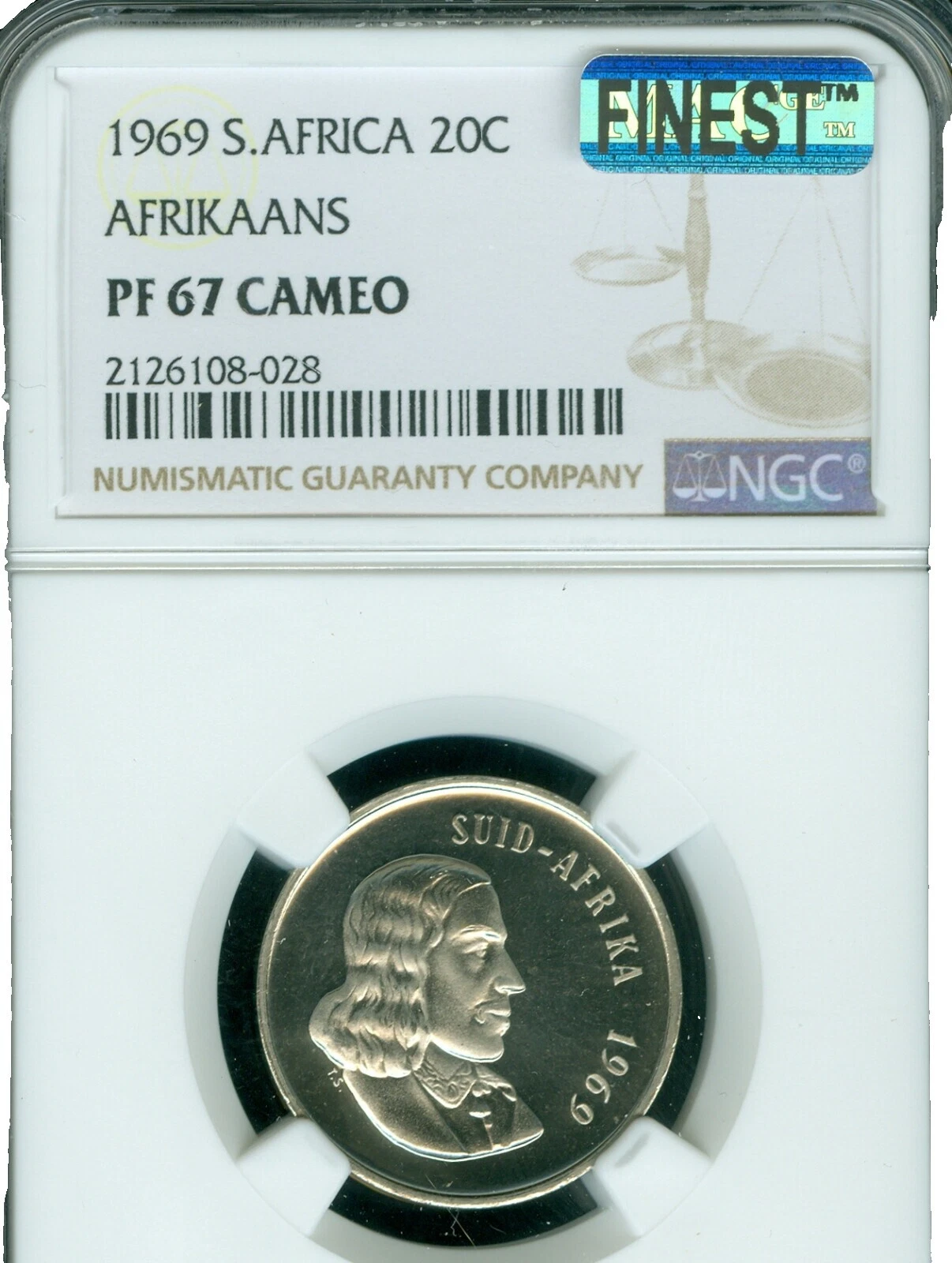 Bronze 1969 African Coins