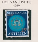 Netherland Antilles 1969 Court Justices Mint