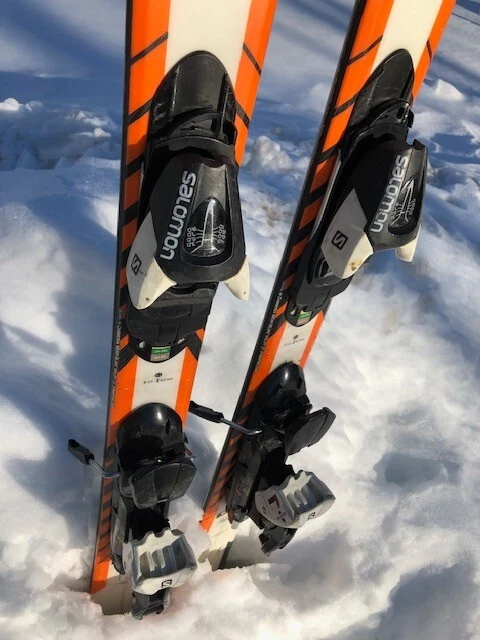 Salomon beginner cheap skis