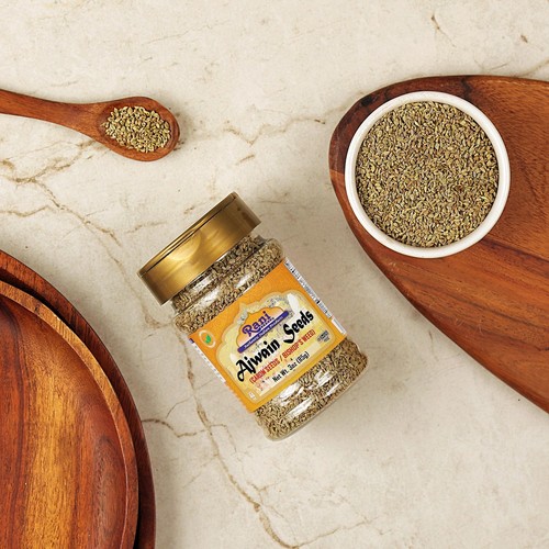 Rani Ajwain Seeds (Carom Bishops Weed) Spice Whole 3oz (85g) PET Jar - Picture 5 of 9