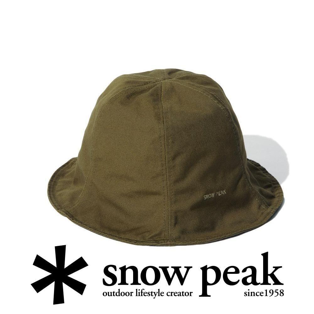＊snow peak TAKIBI Weather Cloth Hat 2 BK SNOW PEAK - TAKIBI WEATHER CLOTH HAT – understory-shop