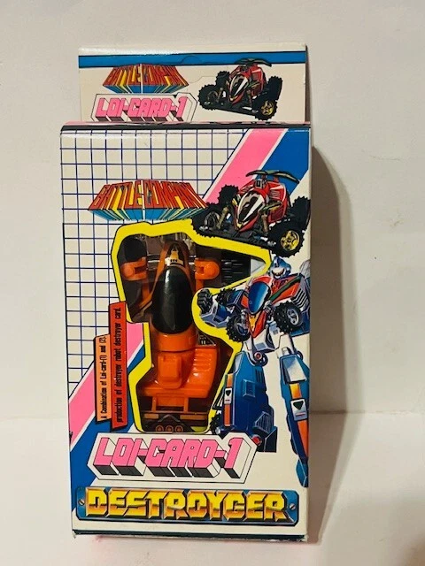 Battle Company Loi Card Destroyer Taiwan Transformers Figure Gobot Robot Vtg Box - Image 2 of 4
