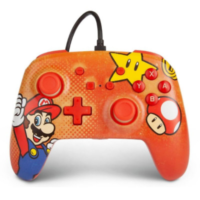 PowerA - Nintendo Switch Enhanced Wired Controller - Super Mario Vintage NEW