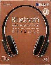 Sentry Bluetooth Wireless Headphone With Mic BROWN  BT105 