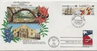 Australia 1986 - STAMPEX '86 - South Australia & Texas Sesquicentenary FDC - 2