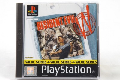 Resident Evil -White Lable- (Sony PlayStation 1/2) PS1 Spiel in OVP - GEBRAUCHT