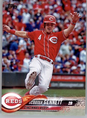 2018 Topps 153 Scooter Gennett  NM Cincinnati Reds