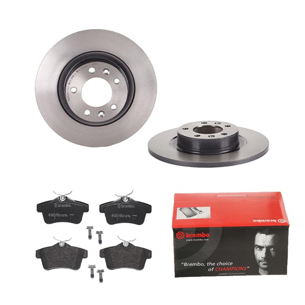 Brembo Bremsscheiben Ø290MM + BremsbelÄGe Hinten FÜR Peugeot 508 I SW Peugeot-image