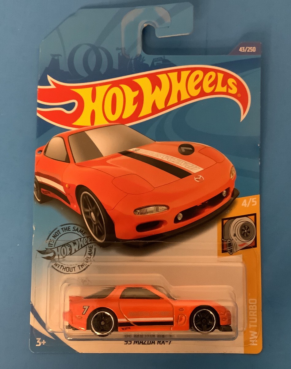 2018 Hot Wheels HW Turbo '95 Mazda RX-7 Orange 4/5 | eBay