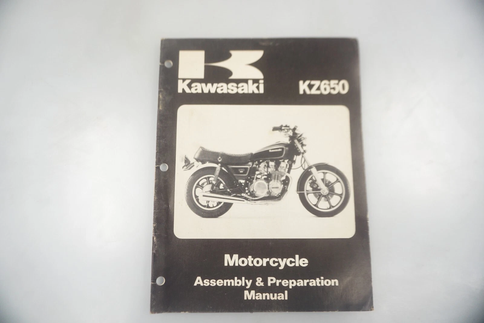 1980 Kawasaki KZ 650 OEM Motorcycle Assembly Manual 99931-1046-01