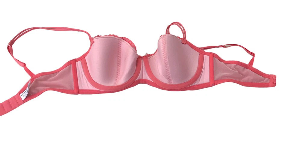 Women's Bra Wacoal b. tempt’d 2D Tangerine Lace Design Bows Adjustable Strap - Image 4 of 4