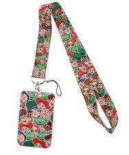 Toy Stories Cartoon Characters Themed Lanyard With ID Holder Keychain