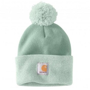 NWT Carhartt Mint Pom Lookout Beanie 