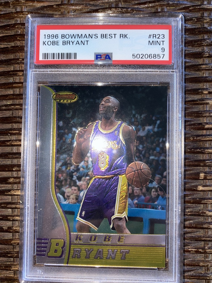 kobe bryant bowmans best rookie psa mint 9 #R23 | eBay