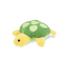 Sea Creatures - Knit Turtle Soft Fabric Baby Toy Washable - Rich Frog