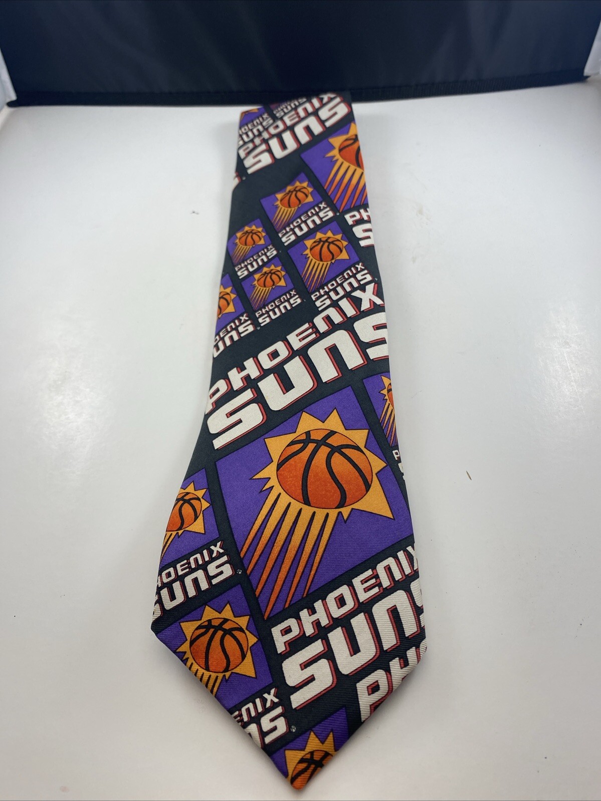 RM Style Ralph Marlin Phoenix Suns NBA Team Logo Men’s Novelty Tie 100% Silk