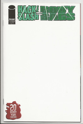 HACK / SLASH BODY BAGS #1 BLANK SKETCH VARIANT ( 2024 ) NM