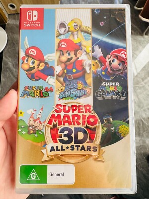 Super Mario 3D All Stars Nintendo Switch Game Brand New