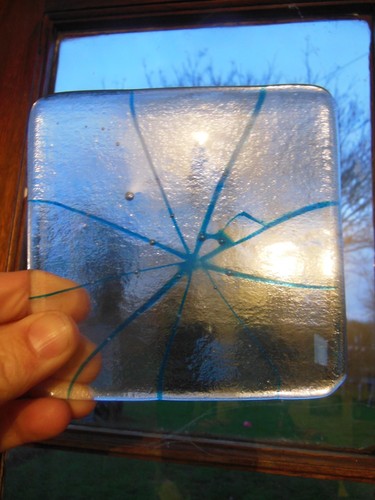 coasters/fused glass,cracked design buy single, 2, 3, 4 or more. multicolours - Picture 20 of 56