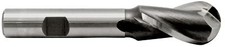 15/16" Ball Nose End Mill, High Speed Steel, 2-Flute, 3/4" Shank, by MDX