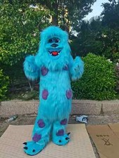 Mascot Costume Cosplay Party Fancy Long hair Monster Suits Adult Unisex Costume