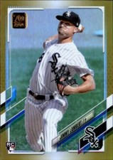 Jimmy Lambert 2021 Topps Update Gold Foil Parallel Rookie Card #US293