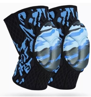 Kniebandage Bandage Pads für Damen Herren EVA Kompression Sleeve Strap Bandage...
